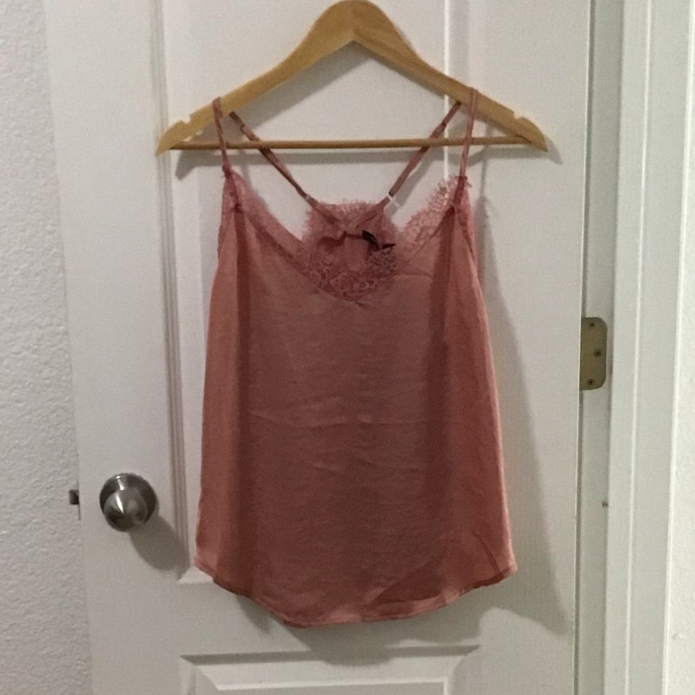 Pink Silky Top